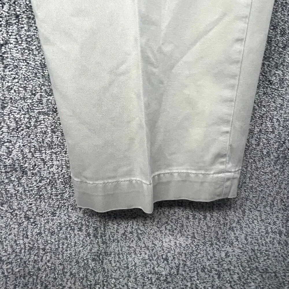 Polo Ralph Lauren Andrew Chino Pants Mens 38x32‎ Beige Pony Logo Pleated Front